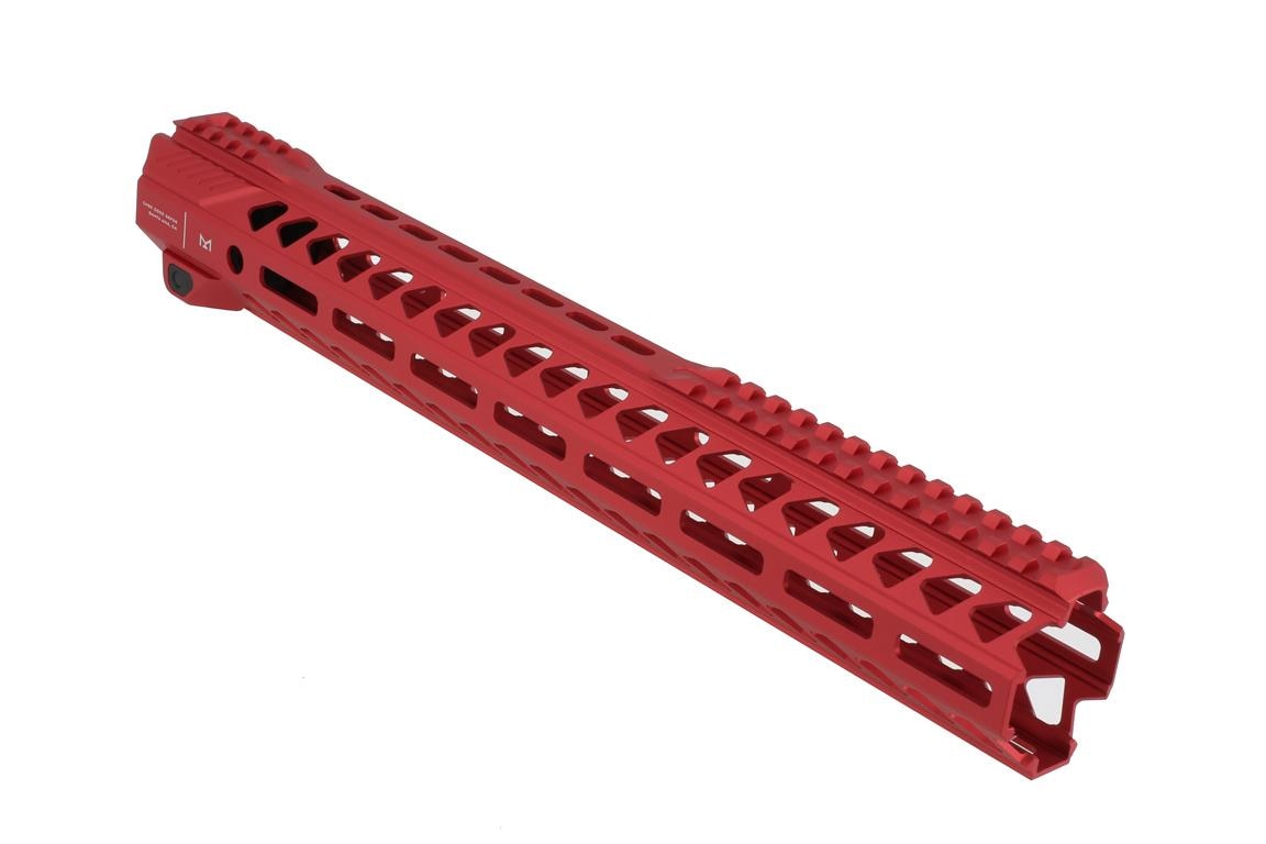 Strike Industries Strike Rail M-LOK AR-15 Handguard - Red - 15.5"